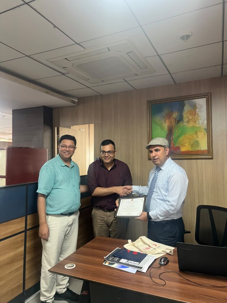 Global IME Bank Professional Risk Management Certificate Handover Ceremony