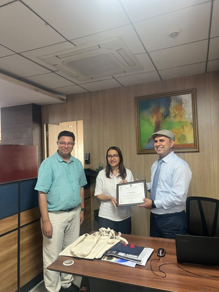 Global IME Bank Professional Risk Management Certificate Handover Ceremony