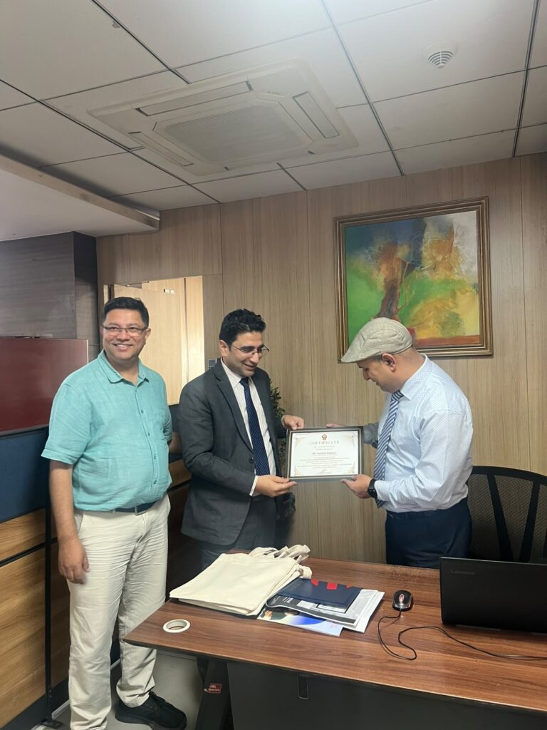 Global IME Bank Professional Risk Management Certificate Handover Ceremony