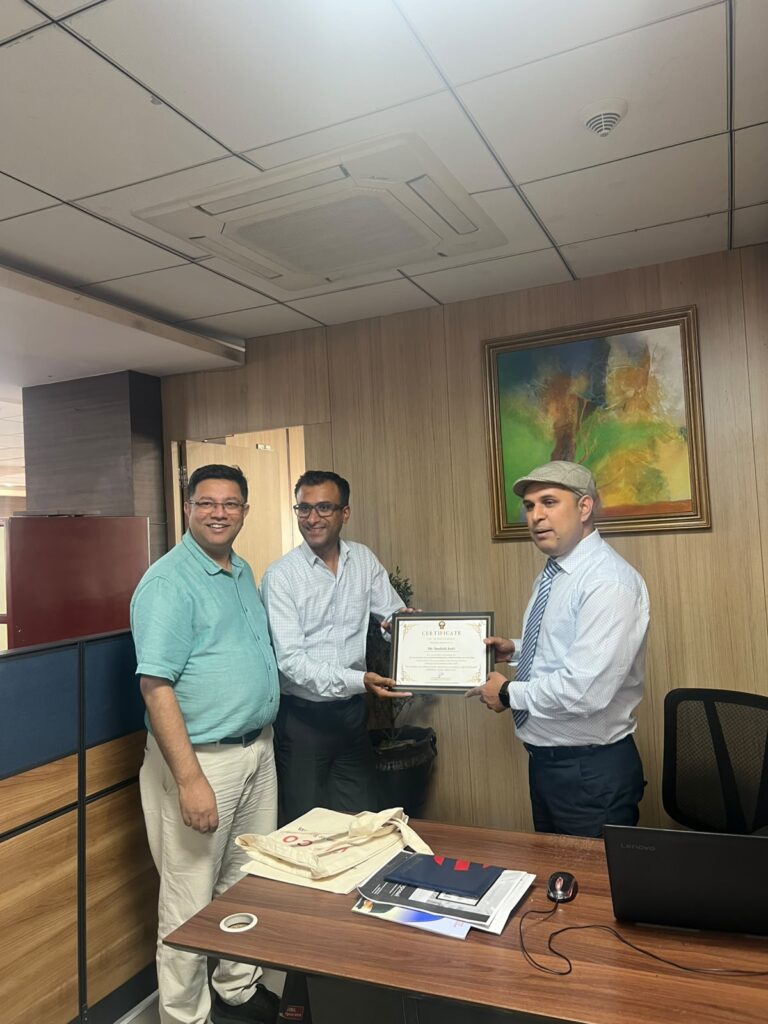 Global IME Bank Professional Risk Management Certificate Handover Ceremony
