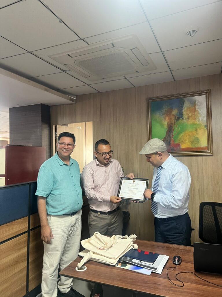 Global IME Bank Professional Risk Management Certificate Handover Ceremony